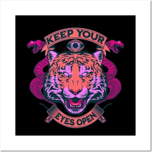 Keep your eyes open Posters and Art